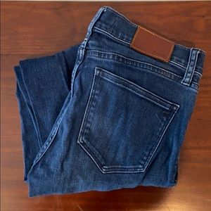 Madewell Dark Blue Skinny Jeans